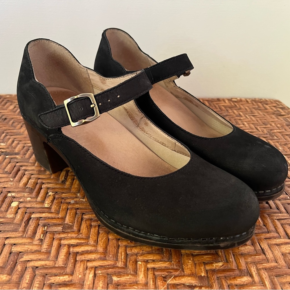 Dankso Mary Jane Harlo Block Heel Shoes